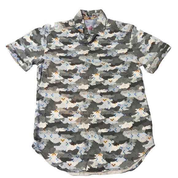 Robert Graham Other - ROBERT GRAHAM MERIDIAN CLASSIC FIT‎ SHORT SLEEVE SHIRT MENS XS
